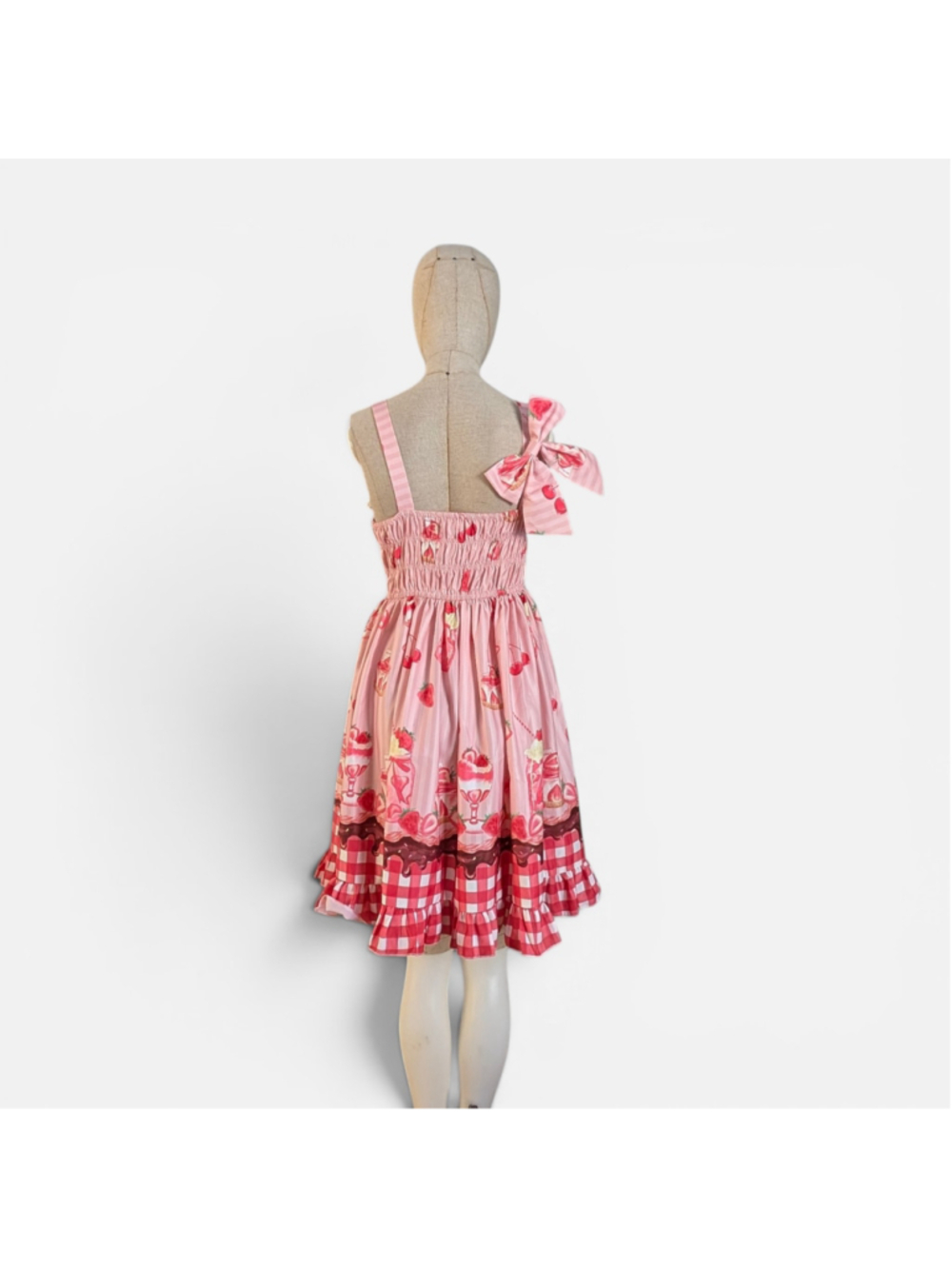 Infanta Strawberry Ice Cream JSK -Medium - Picture 3 of 11
